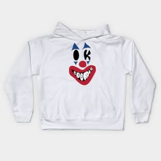 Less Creepy Okay Boomer Clown Kids Hoodie